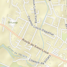 Versoix Street Map