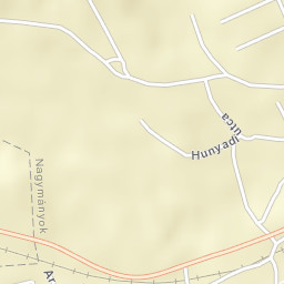 Nagymányok Street Map