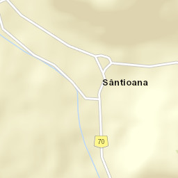 Sântioana Street Map