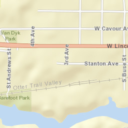 800-898 Minnesota 210, Fergus Falls, MN Street Map