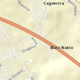 Naklo Street Map