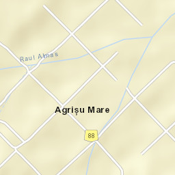 Agrișu Mare Street Map