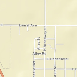 600-698 N Broadway, Linton, ND 58552, USA Street Map