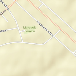 Maroslele Street Map