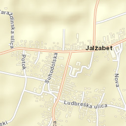 Jalžabet Street Map