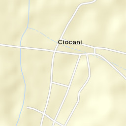 Ciocani Street Map