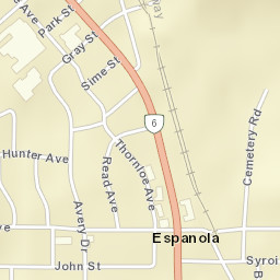 Espanola Street Map