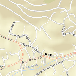 Bex Street Map
