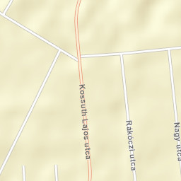 Kadarkút Street Map