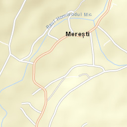 Comuna Mereşti Street Map