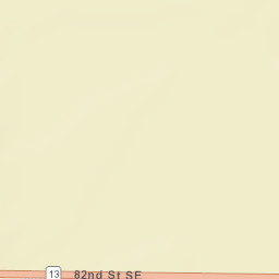 13235-13299 ND-13 Gwinner ND Street Map