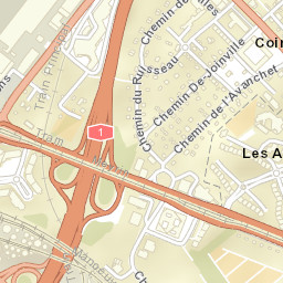 Les Avanchets Street Map