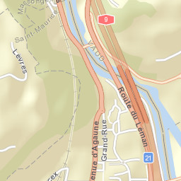 Saint-Maurice Street Map