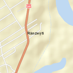 Rânzești Street Map
