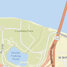 U.S. 395 Kennewick WA America Street Map