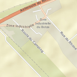 Conthey District Street Map