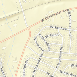 105 S Louisiana St, Kennewick, WA 99336, USA Street Map