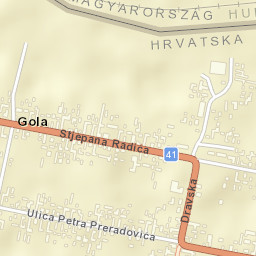 Gola Street Map