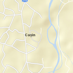 Caşin Street Map
