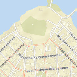 Bilhorod-Dnistrovskyi Street Map
