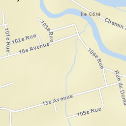 Daveluyville Street Map