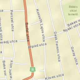 Bátaszék Street Map