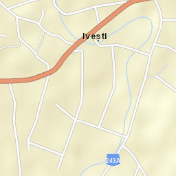 Comuna Iveşti Street Map