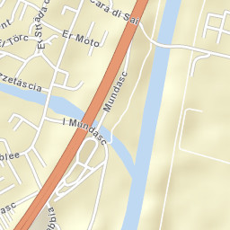 Monte Carasso Street Map