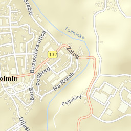 Tolmin Street Map