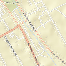 Tarutyne Street Map
