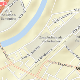 Giubiasco Street Map