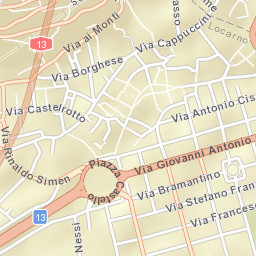 Locarno Street Map