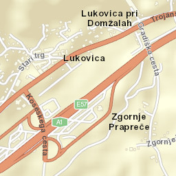 Lukovica pri Domžalah Street Map