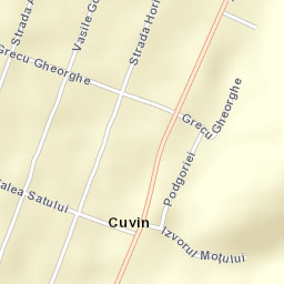Cuvin Street Map