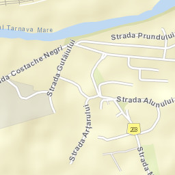 Izvoarele Street Map
