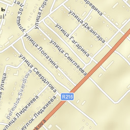 Yashkul’ Street Map