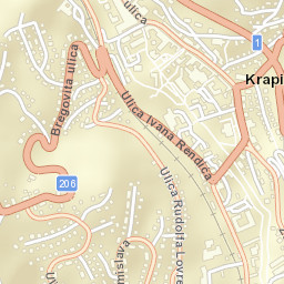 Grad Krapina Street Map