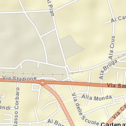 Cadenazzo Street Map