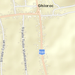 Comuna Ghioroc Street Map