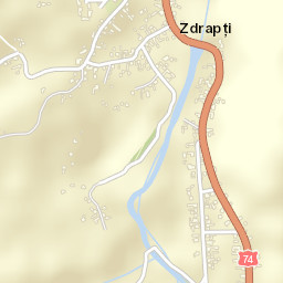 Zdrapți Street Map