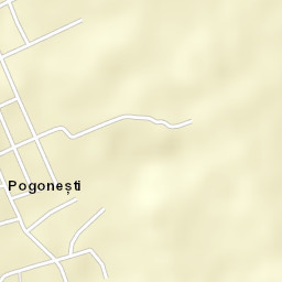 Pogonești Street Map
