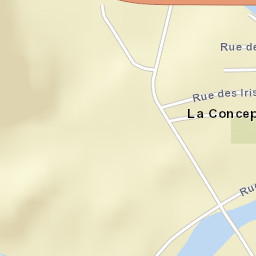 La Conception Street Map