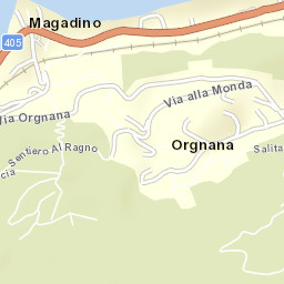 Magadino Street Map