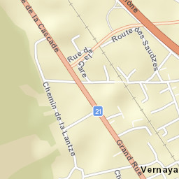 Vernayaz Street Map