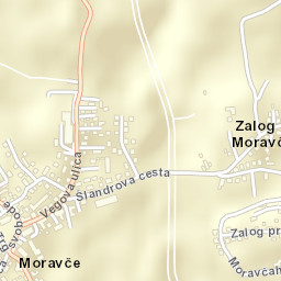 Moravče Street Map