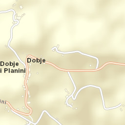 Dobje pri Planini Street Map