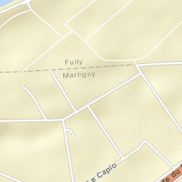 Martigny District Street Map