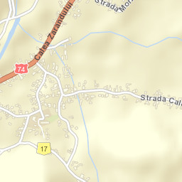 Comuna Crişcior Street Map