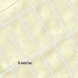 Comuna Semlac Street Map