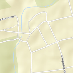 Sânpetru German Street Map